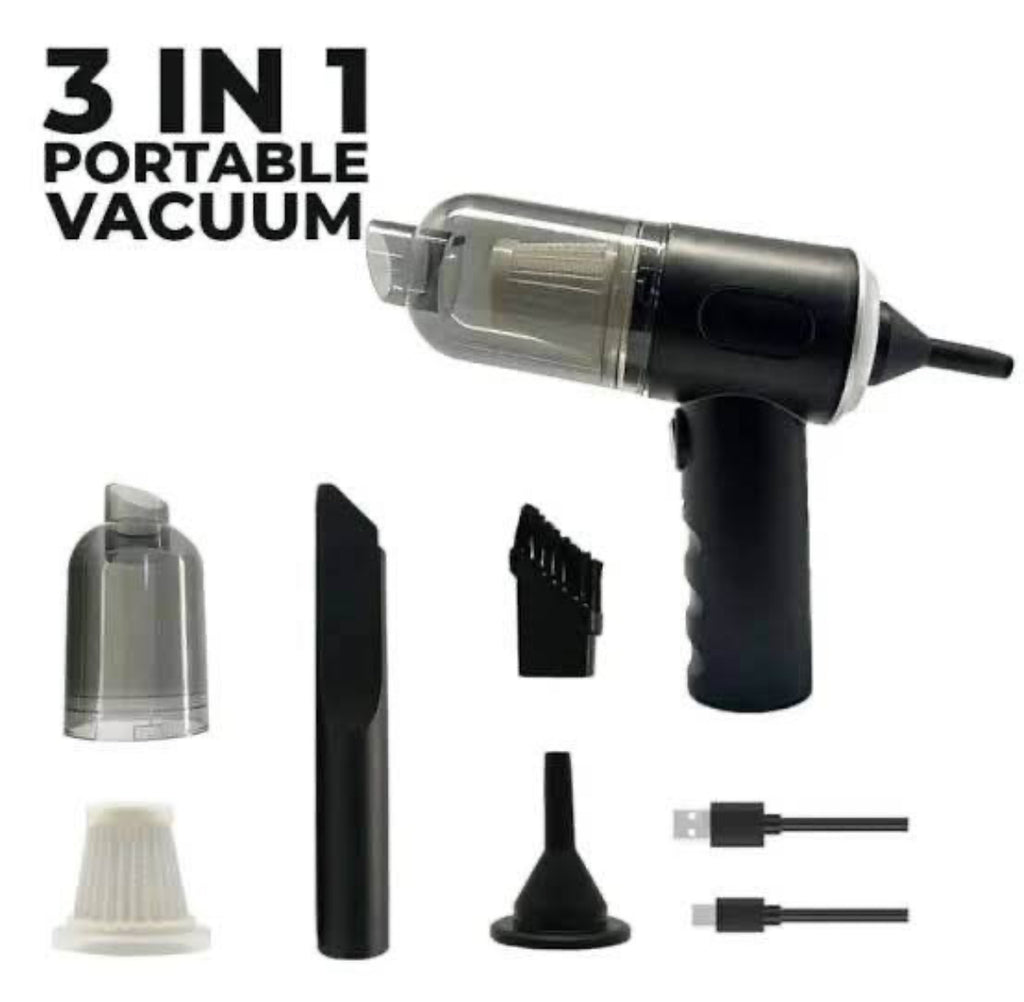 3-in-1 Ultimate Portable High-Power Cordless Vacuum Cleaner