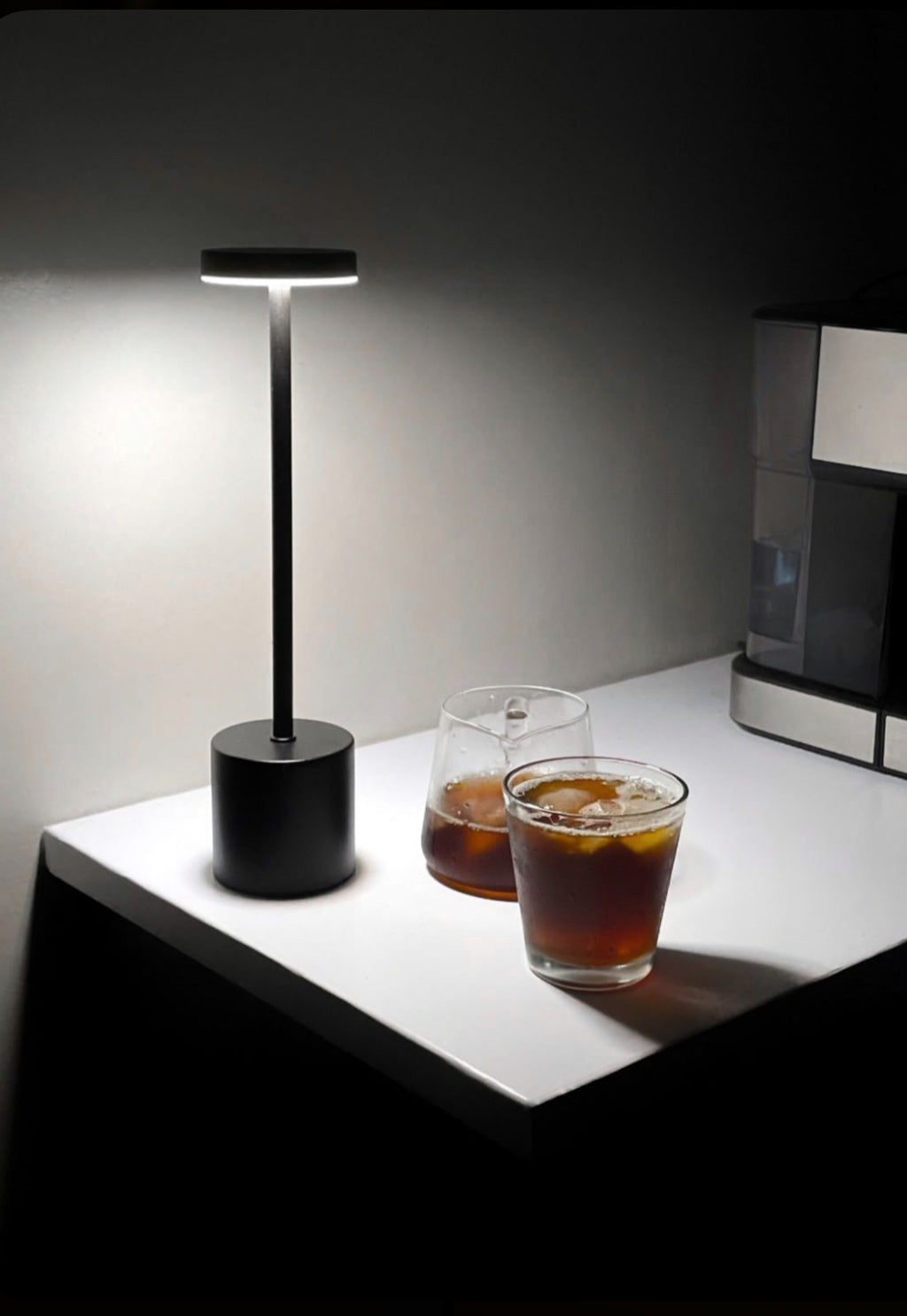 ✨ Rechargeable Metal Touch Lamp