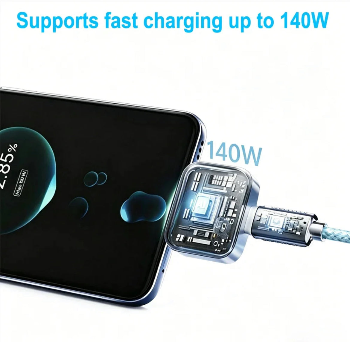 KUWAJIA™ Smart Auto Power Cut-Off Charging Adapter | Charge Smarter, Sleep Better